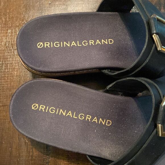 Cole Haan Grand Zero Black Sandals size 7.5 - Picture 2 of 5